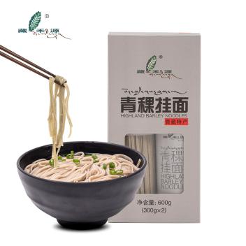 【藏禾源】黑青稞600g礼盒挂面(600g)